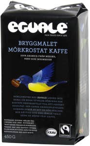 Eguale Bryggkaffe Mörkrost KRAV/Fairtrade