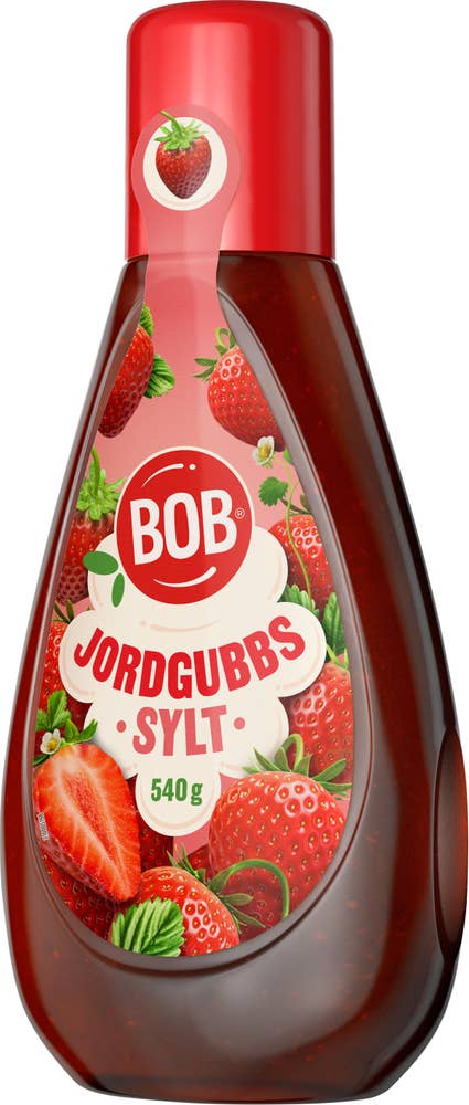 Bob Jordgubbssylt Squeezy