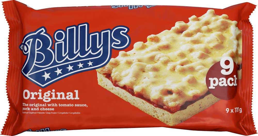 Billys Pan Pizza Original Fryst 9-p