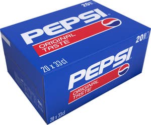 Pepsi Original Taste Suitcase 20x33cl