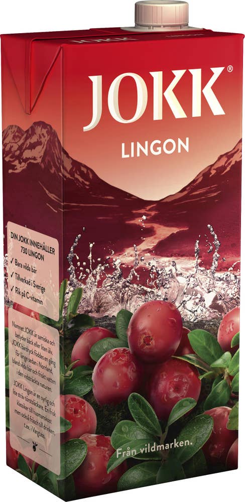 Jokk Lingondryck 1L Jokk