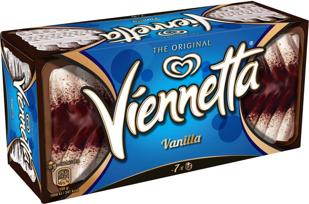 Viennetta Glasstårta Viennetta Vanilj GB Glace