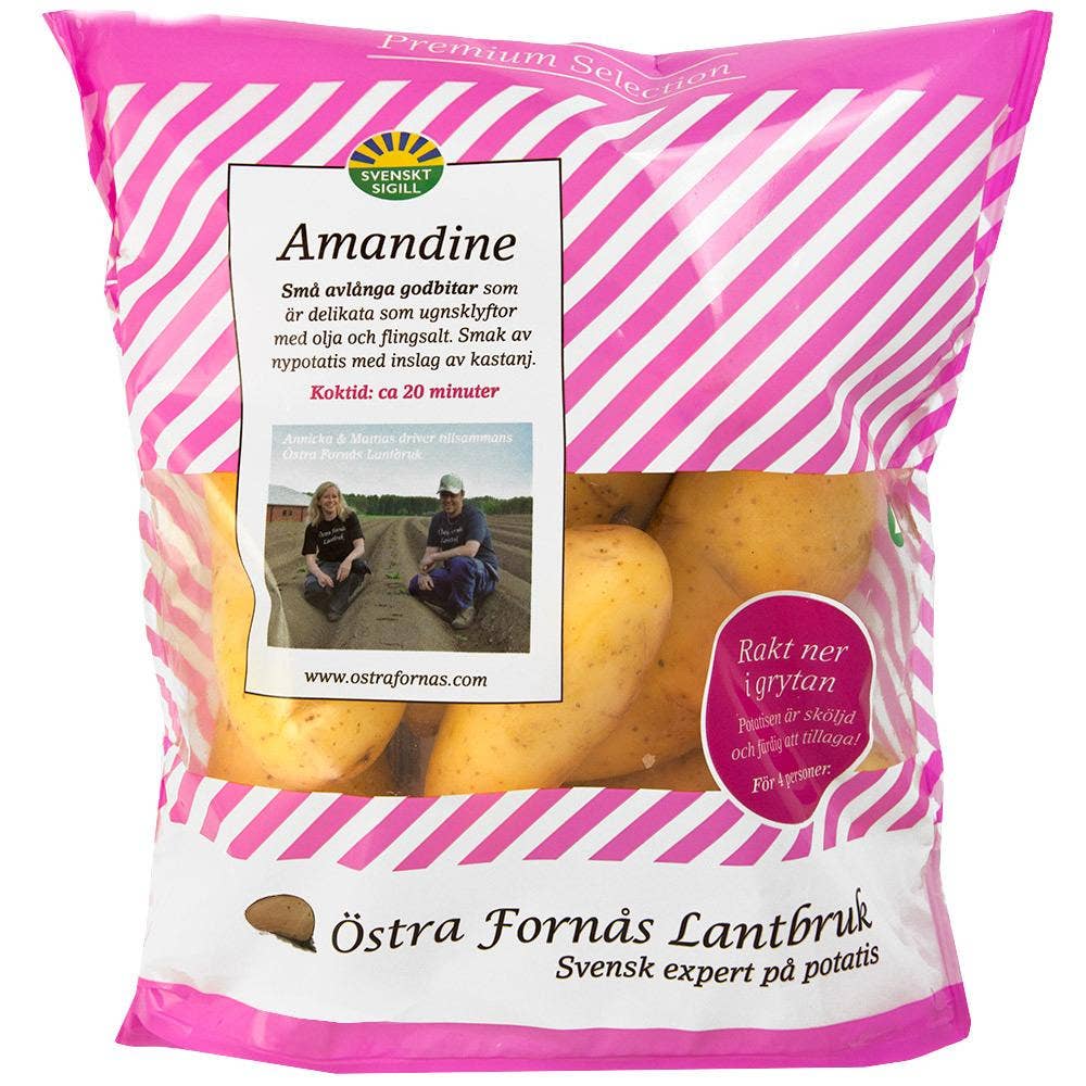Potatis Amandine Klass1 Sverige