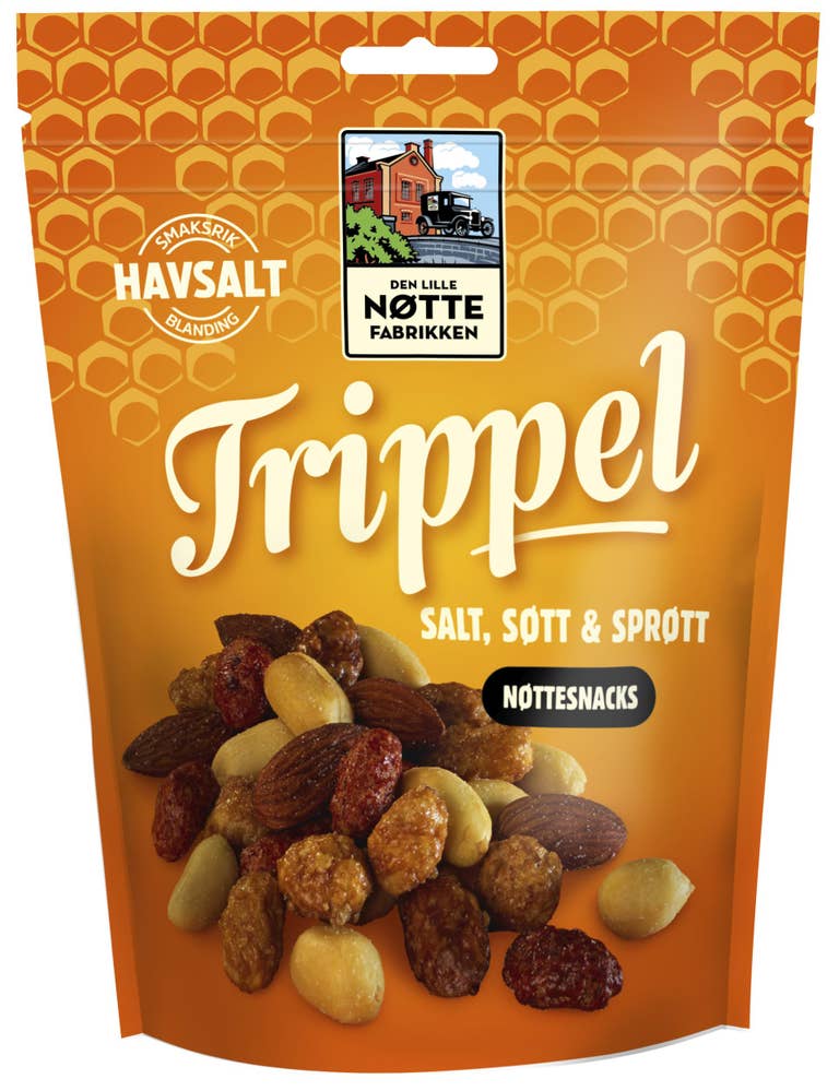 Den Lille Nöttefabrikken Nötter Trippel