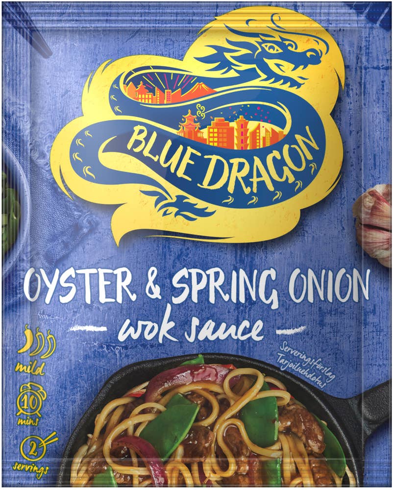 Blue Dragon Woksås Ostron & Salladslök