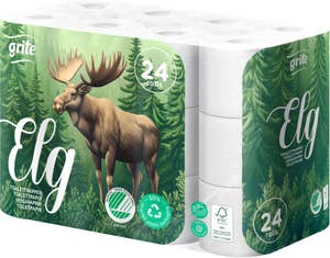 Elg Toalettpapper Nyfiber