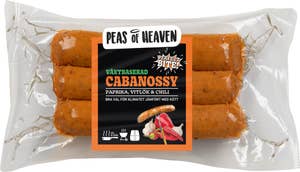 Peas of Heaven Vegokorv Cabanossy