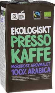 Garant Eko Kaffe Presso Mörkrost EKO/Fairtrade