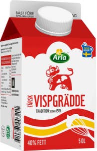 Vispgrädde 40%