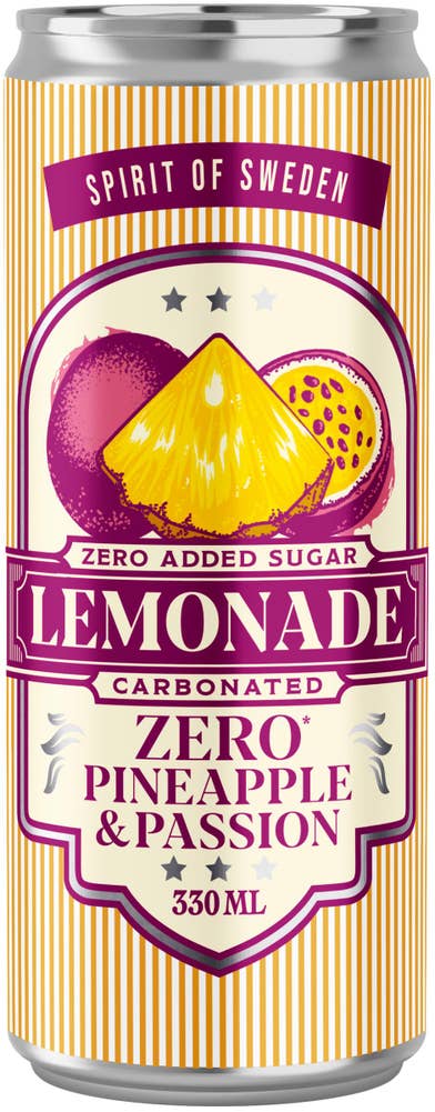 Spirit of Sweden Lemonade Pineapple & Passion