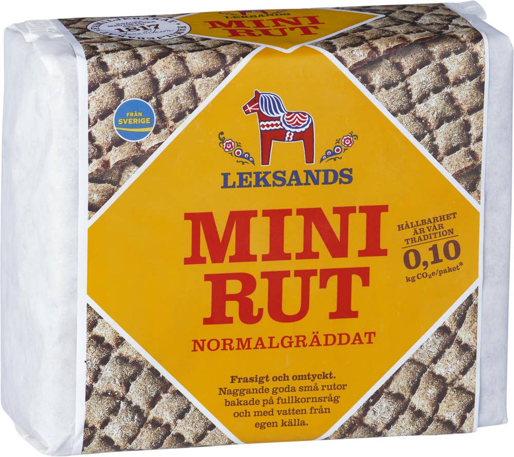 Leksands Knäckebröd Mini-Rut Normalgräddat