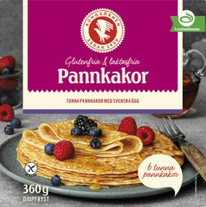 Kungsörnen Pannkakor Frysta Glutenfri/Laktosfri 6-p