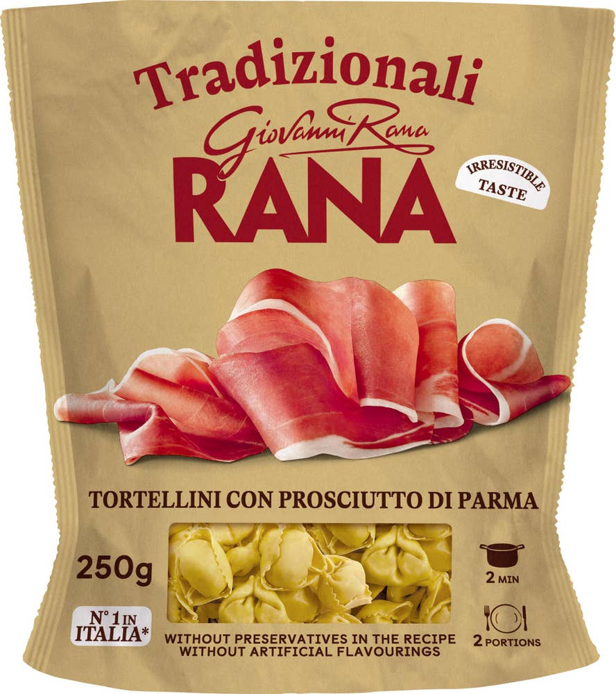 Rana Tortellini Lufttorkad Skinka & Ost