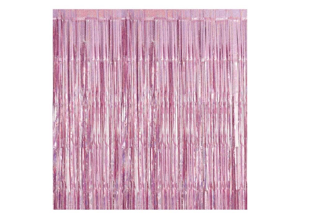 Hedlundgruppen Foliedraperi Holografisk Rosa 1x2m