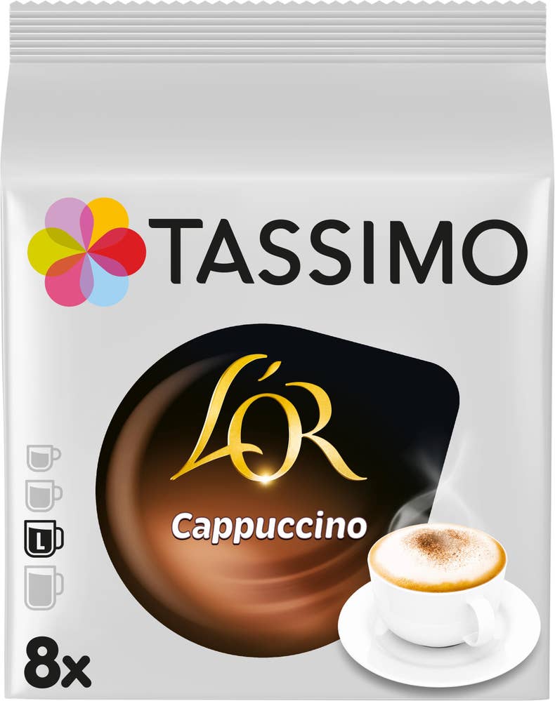 Tassimo L'OR Cappuccino Kaffekapslar