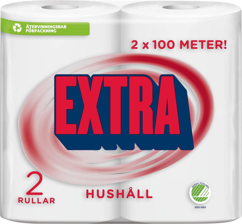 Edet Hushållspapper Extra 2-p Edet