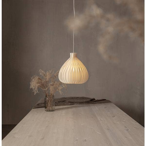 Star Trading Hängande Dekoration Honeycomb Vit 28x30cm