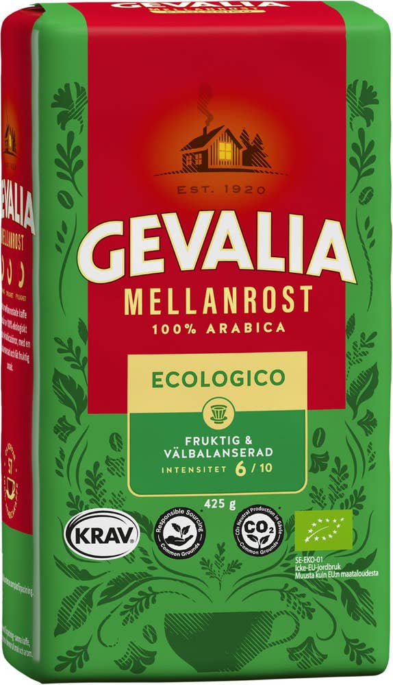 Gevalia Kaffe Mellanrost EKO/KRAV
