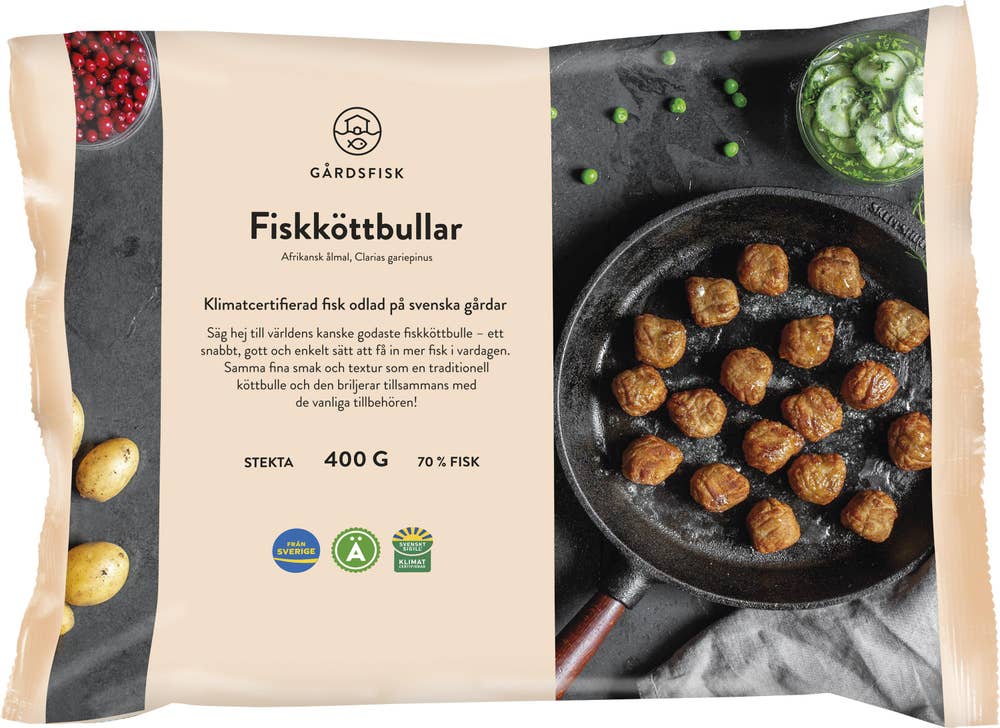Gårdsfisk Fiskköttbullar Fryst Gårdsfisk