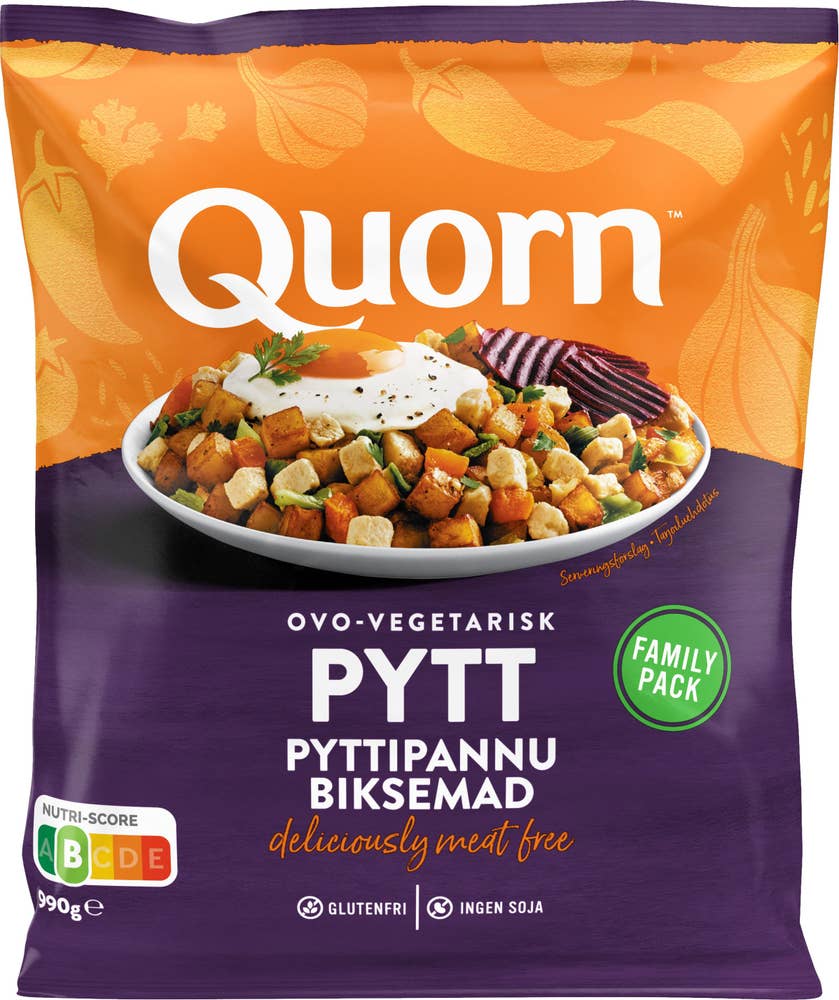 Quorn Vegetarisk Pytt Fryst