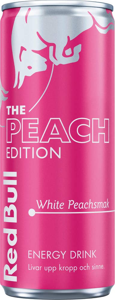 Red Bull Energidryck Peach Edition