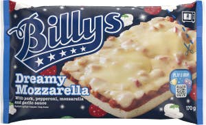 Billys Pan Pizza Dreamy Mozzarella Fryst