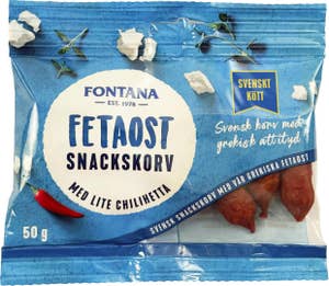 Fontana Snackskorv Fetaost