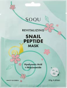 SOQU Snail Peptide Sheet Mask