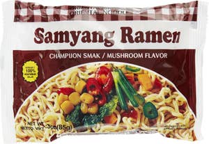 Samyang Ramen Snabbnudlar Svampsmak