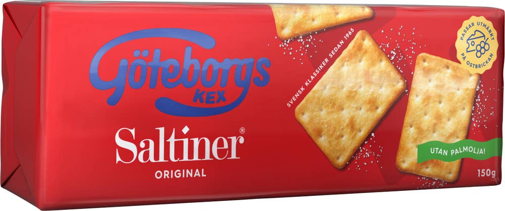 Göteborgs Kex Saltiner Salta Kex