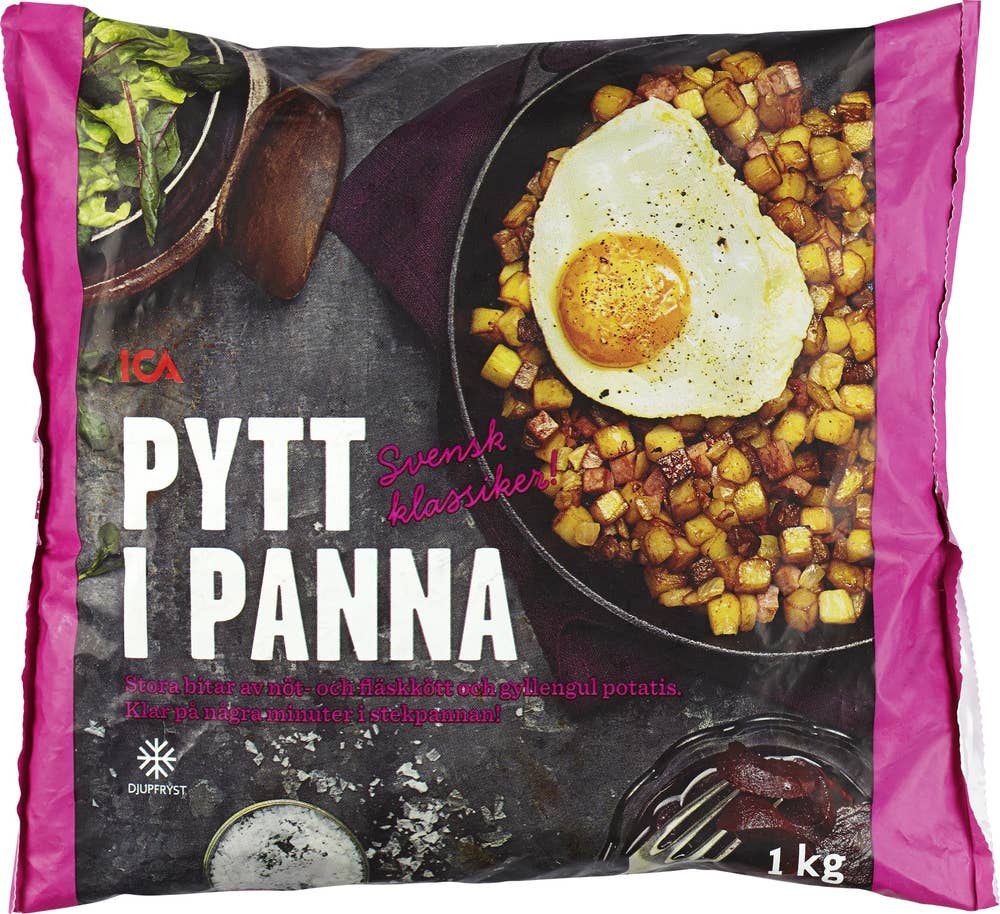 Ej sorterad Fryst Pytt i Panna Ica