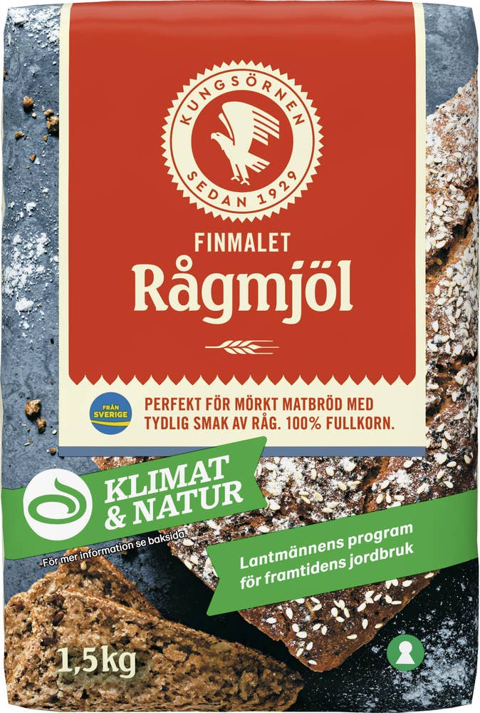 Kungsörnen Rågmjöl Finmalt