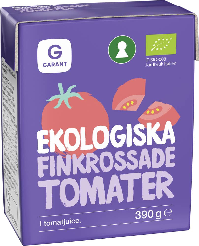 Garant Eko Tomater Finskrossade