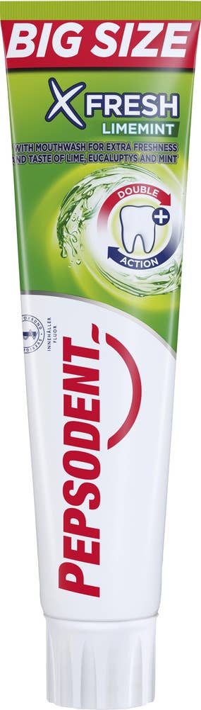 Pepsodent Tandkräm X-Fresh Limemint Pepsodent