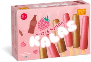 Triumf Glass Isglass Kalas Cola & Hallon