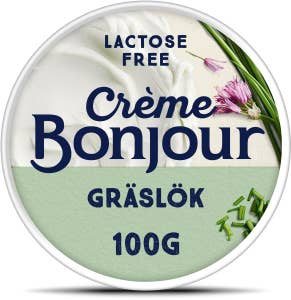 Crème Bonjour Färskost Gräslök 25% Laktosfri