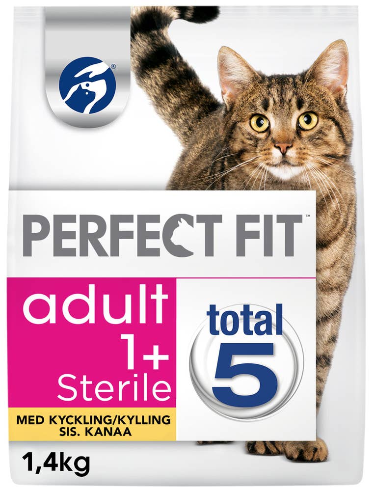 Perfect Fit Torrfoder för Katt Adult +1år Steril Kyckling Perfect Fit
