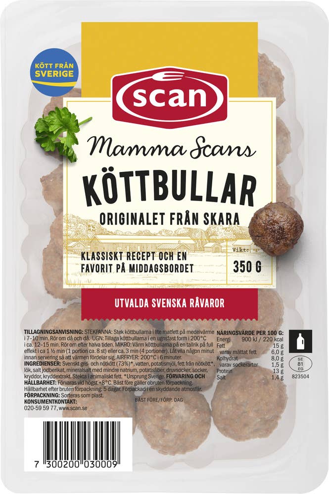 Scan Mammas Köttbullar