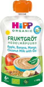 Hipp Fruktgröt Äpple, Banan & Mango 6M EKO
