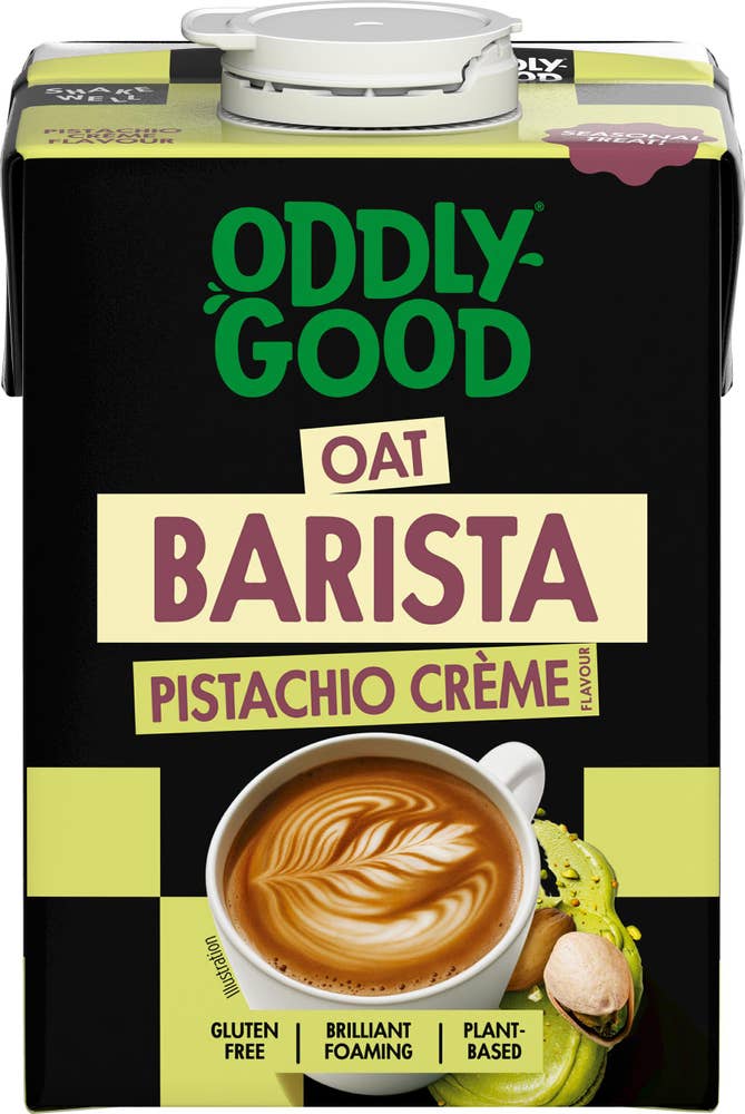 Oddlygood® Barista Havredryck Pistage Glutenfri