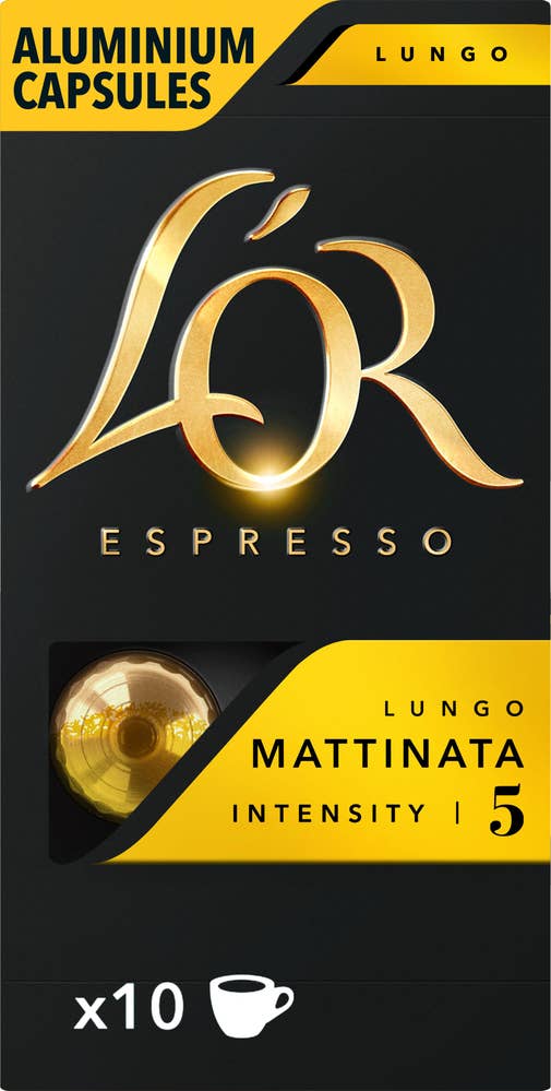L'Or Lungo Mattinata 5 Kaffekapslar