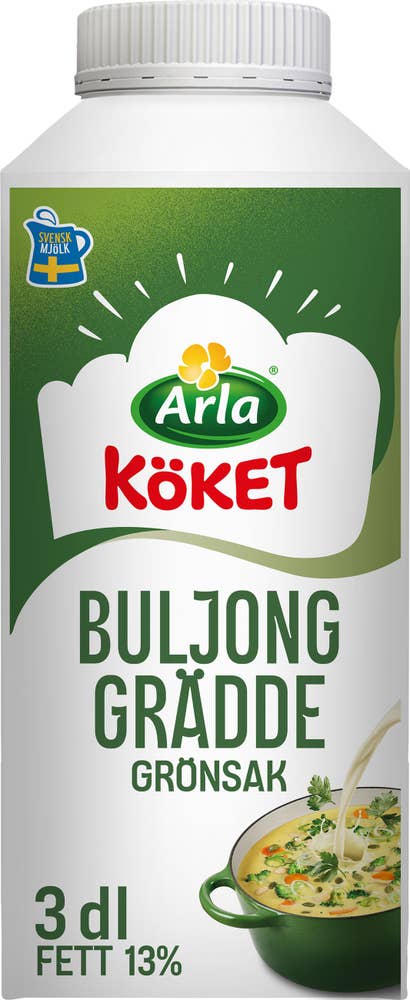 Arla Köket® Buljonggrädde Grönsak 13%