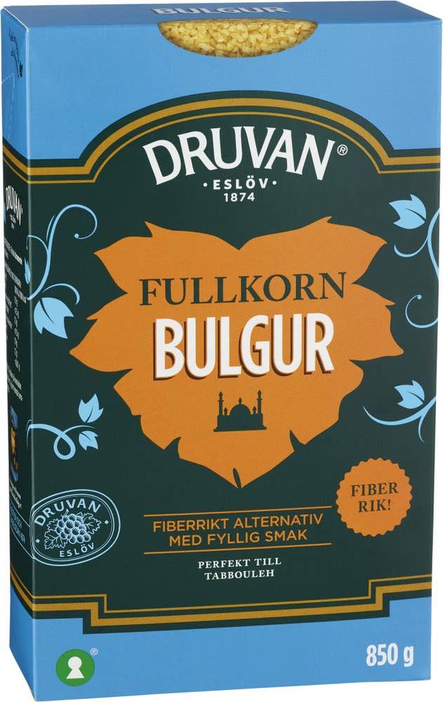 Druvan Bulgur Fullkorn Druvan