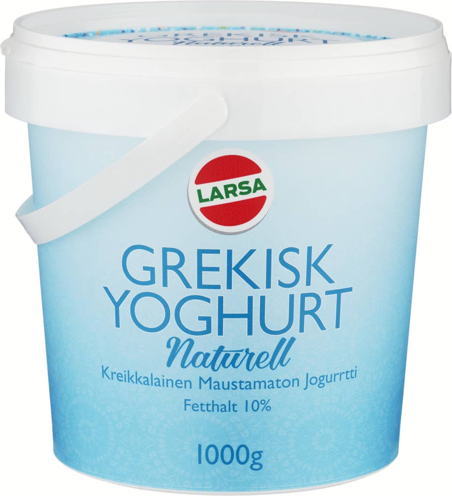 Larsa Foods Grekisk Yoghurt 10% Naturell
