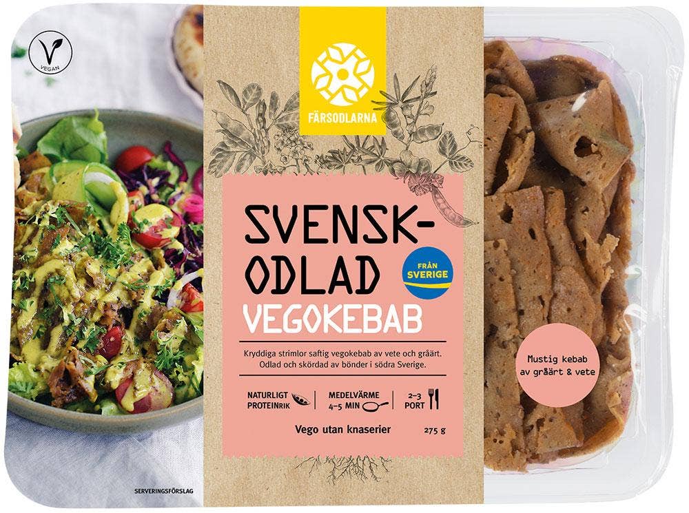 Svenska Färsodlarna Vegokebab