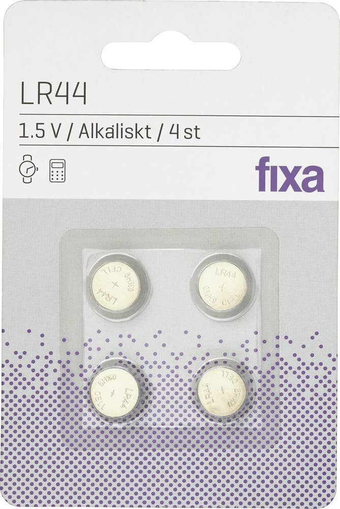 Fixa Batterier LR44