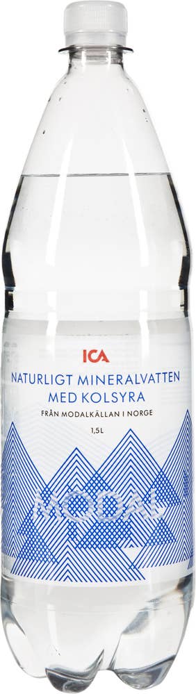 Ej sorterad Mineralvatten Naturell 1,5L Ica