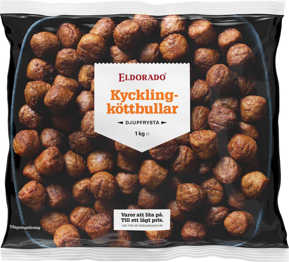 Eldorado Kycklingköttbullar Fryst