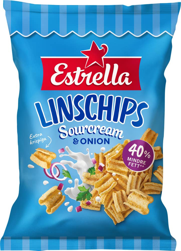 Estrella Linschips Sourcream & Onion
