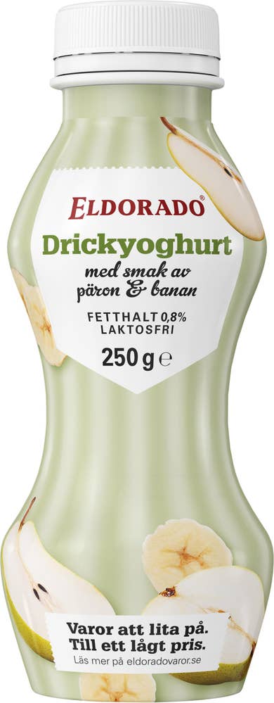 Eldorado Drickyoghurt Päron & Banan Laktosfri 0,8%